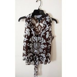 INTERNATIONAL CONCEPTS Medium Women's Button Down Blouse